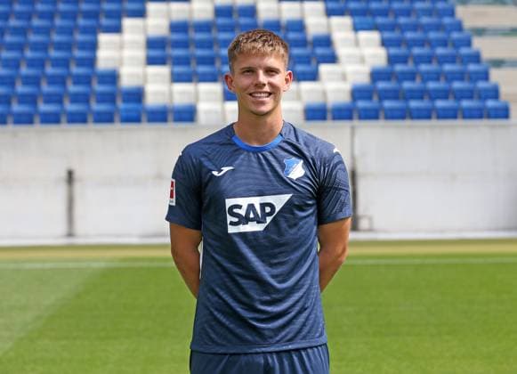 Finn Ole Becker Hoffenheim TSG 1899 Hoffenheim Porträttermin 2025 2026 Sinsheim, GER, 06 08 2025 ,Soccer 3 League 2025 2026