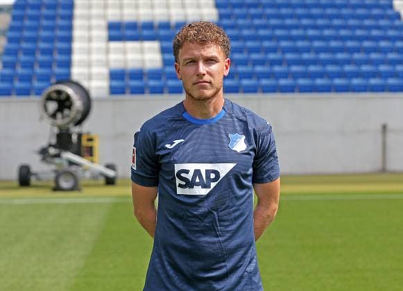 Dennis Geiger Hoffenheim TSG 1899 Hoffenheim portrait appointment 2025 2026 Sinsheim, GER, 06 08 2025 ,Soccer 3 League 2025 2026