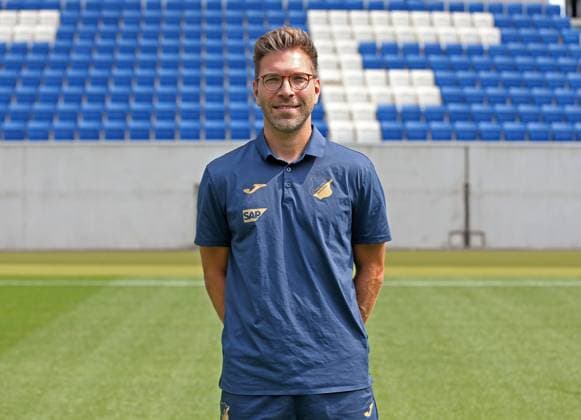 Analyst Matthias Güldner TSG 1899 Hoffenheim TSG 1899 Hoffenheim Porträttermin 2025 2026 Sinsheim, GER, 06 08 2025 ,Soccer 3 Liga 2025 2026