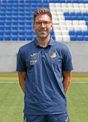 Analyst Matthias Güldner TSG 1899 Hoffenheim TSG 1899 Hoffenheim Porträttermin 2025 2026 Sinsheim, GER, 06 08 2025 ,Soccer 3 Liga 2025 2026