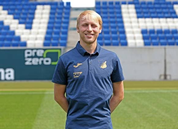 Analyst Niklas Hagenhoff TSG 1899 Hoffenheim TSG 1899 Hoffenheim Porträttermin 2025 2026 Sinsheim, GER, 06 08 2025 ,Soccer 3 Liga 2025 2026