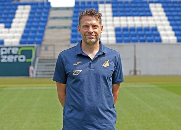 Physiotherapist Peter Geigle TSG 1899 Hoffenheim TSG 1899 Hoffenheim portrait appointment 2025 2026 Sinsheim, GER, 06 08 2025 ,Soccer 3 Liga 2025 2026