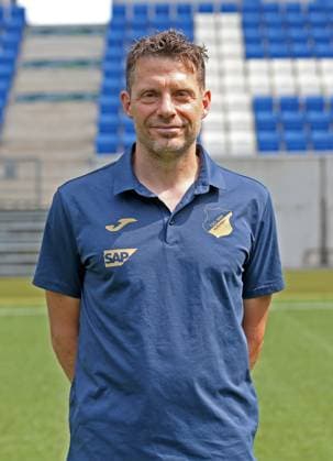 Physiotherapist Peter Geigle TSG 1899 Hoffenheim TSG 1899 Hoffenheim portrait appointment 2025 2026 Sinsheim, GER, 06 08 2025 ,Soccer 3 Liga 2025 2026