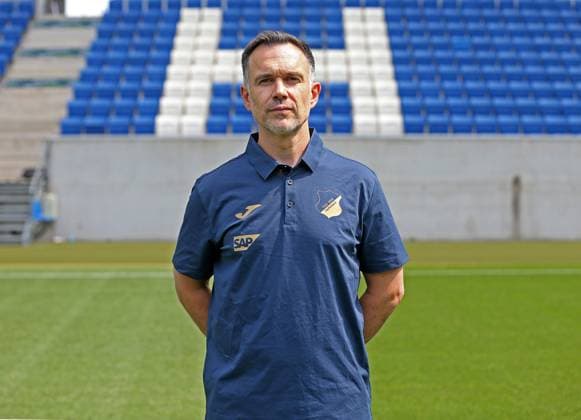 Timo Seyfert TSG 1899 Hoffenheim TSG 1899 Hoffenheim portrait appointment 2025 2026 Sinsheim, GER, 06 08 2025 ,Soccer 3 Liga 2025 2026