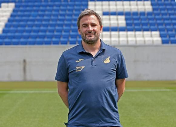 Team manager Christoph Kraatz TSG 1899 Hoffenheim TSG 1899 Hoffenheim Porträttermin 2025 2026 Sinsheim, GER, 06 08 2025 ,Soccer 3 Liga 2025 2026