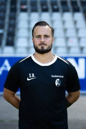 SC Freiburg Women, Media Day, 07 08 2025 Sandrino Braun Schumacher SC Freiburg, Liaison Coach SC Freiburg Women, Media Day, Dreisamstadion, 07 08 2025 DFB DFL REGULATIONS PROHIBIT ANY USE OF PHOTOGRAPHS AS IMAGE SEQUENCES AND OR QUASI VIDEO Copyright: xBEAUTIFULxSPORTS Boscox