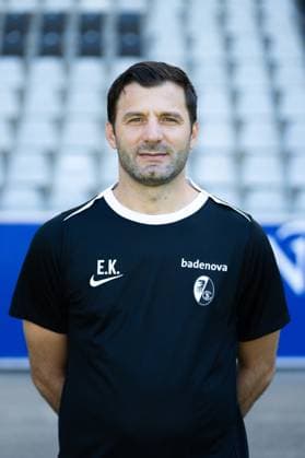 SC Freiburg Women, Media Day, 07 08 2025 Edmond Kapllani SC Freiburg, Coach SC Freiburg Women, Media Day, Dreisamstadion, 07 08 2025 DFB DFL REGULATIONS PROHIBIT ANY USE OF PHOTOGRAPHS AS IMAGE SEQUENCES AND OR QUASI VIDEO Copyright: xBEAUTIFULxSPORTS Boscox