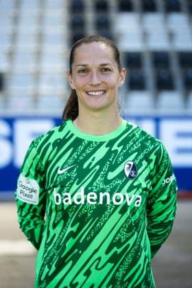 SC Freiburg Women, Media Day, 07 08 2025 Laura Benkarth SC Freiburg, 1 SC Freiburg Women, Media Day, Dreisamstadion, 07 08 2025 DFB DFL REGULATIONS PROHIBIT ANY USE OF PHOTOGRAPHS AS IMAGE SEQUENCES AND OR QUASI VIDEO Copyright: xBEAUTIFULxSPORTS Boscox