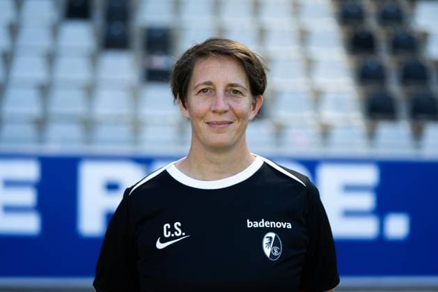 SC Freiburg Women, Media Day, 07 08 2025 Carolin Schneider SC Freiburg, Head of Physiotherapy and Athletics SC Freiburg Women, Media Day, Dreisamstadion, 07 08 2025 DFB DFL REGULATIONS PROHIBIT ANY USE OF PHOTOGRAPHS AS IMAGE SEQUENCES AND OR QUASI VIDEO Copyright: xBEAUTIFULxSPORTS Boscox