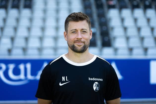 SC Freiburg Women, Media Day, 07 08 2025 Nico Schneck SC Freiburg, Co Trainer SC Freiburg Women, Media Day, Dreisamstadion, 07 08 2025 DFB DFL REGULATIONS PROHIBIT ANY USE OF PHOTOGRAPHS AS IMAGE SEQUENCES AND OR QUASI VIDEO Copyright: xBEAUTIFULxSPORTS Boscox