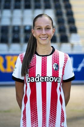 SC Freiburg Women, Media Day, 07 08 2025 Maj Schneider SC Freiburg, 15 SC Freiburg Women, Media Day, Dreisamstadion, 07 08 2025 DFB DFL REGULATIONS PROHIBIT ANY USE OF PHOTOGRAPHS AS IMAGE SEQUENCES AND OR QUASI VIDEO Copyright: xBEAUTIFULxSPORTS Boscox