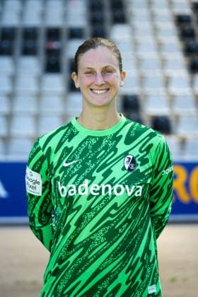 SC Freiburg Women, Media Day, 07 08 2025 Sarah Lisa Dübel SC Freiburg, 32 SC Freiburg Women, Media Day, Dreisamstadion, 07 08 2025 DFB DFL REGULATIONS PROHIBIT ANY USE OF PHOTOGRAPHS AS IMAGE SEQUENCES AND OR QUASI VIDEO Copyright: xBEAUTIFULxSPORTS Boscox