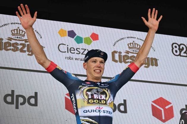 07-08-2025 Tour De Pologne; Tappa 04 Rybnik - Cieszyn; 2025, Soudal - Quick Step; Magnier, Paul; Cieszyn; 