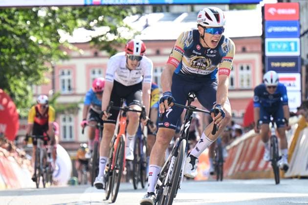 07-08-2025 Tour De Pologne; Tappa 04 Rybnik - Cieszyn; 2025, Soudal - Quick Step; Magnier, Paul; Cieszyn; 