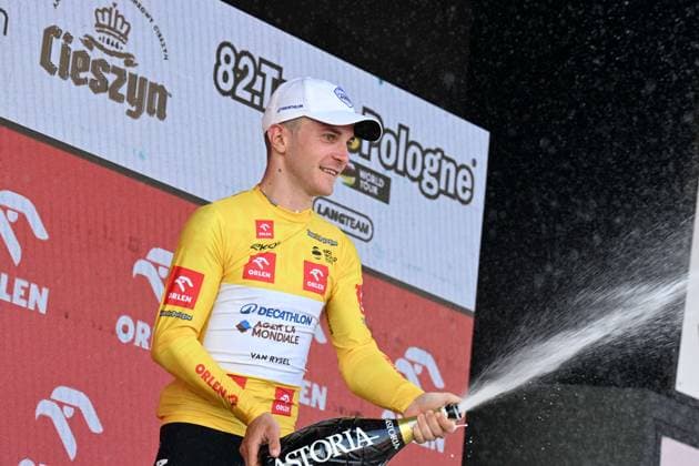 07-08-2025 Tour De Pologne; Tappa 04 Rybnik - Cieszyn; 2025, Decathlon - Ag2r La Mondiale; Lapeira, Paul; Cieszyn; 