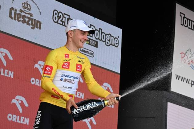 07-08-2025 Tour De Pologne; Tappa 04 Rybnik - Cieszyn; 2025, Decathlon - Ag2r La Mondiale; Lapeira, Paul; Cieszyn; 