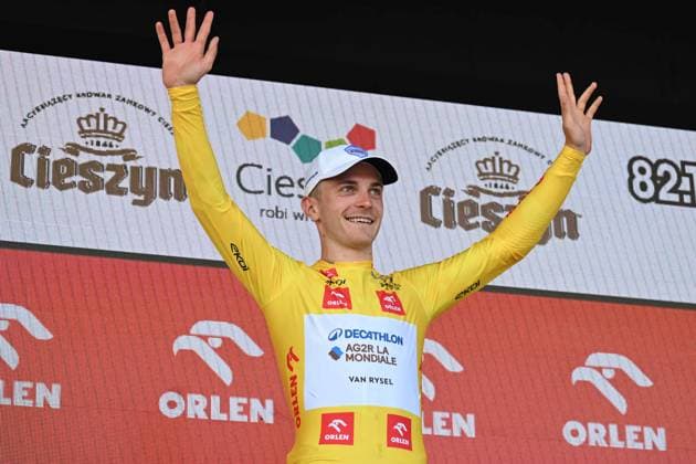 07-08-2025 Tour De Pologne; Tappa 04 Rybnik - Cieszyn; 2025, Decathlon - Ag2r La Mondiale; Lapeira, Paul; Cieszyn; 