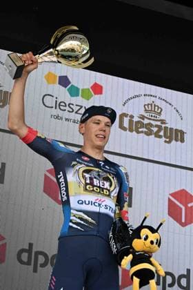 07-08-2025 Tour De Pologne; Tappa 04 Rybnik - Cieszyn; 2025, Soudal - Quick Step; Magnier, Paul; Cieszyn; 