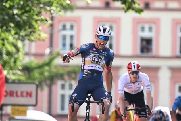 07-08-2025 Tour De Pologne; Tappa 04 Rybnik - Cieszyn; 2025, Soudal - Quick Step; Magnier, Paul; Cieszyn; 
