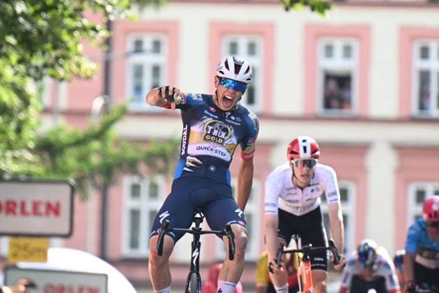 07-08-2025 Tour De Pologne; Tappa 04 Rybnik - Cieszyn; 2025, Soudal - Quick Step; Magnier, Paul; Cieszyn; 