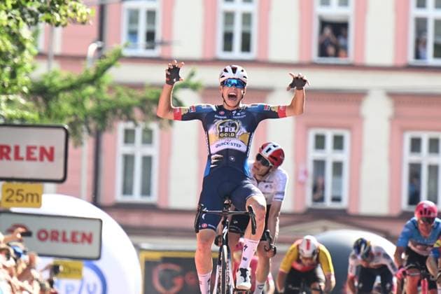 07-08-2025 Tour De Pologne; Tappa 04 Rybnik - Cieszyn; 2025, Soudal - Quick Step; Magnier, Paul; Cieszyn; 