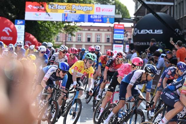 07-08-2025 Tour De Pologne; Tappa 04 Rybnik - Cieszyn; 2025, Decathlon - Ag2r La Mondiale; Lapeira, Paul; Cieszyn; 