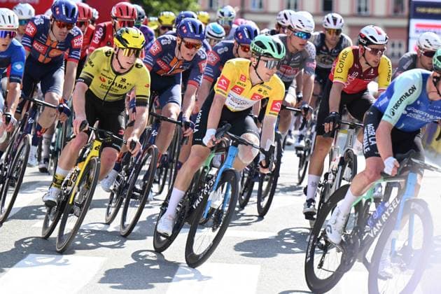 07-08-2025 Tour De Pologne; Tappa 04 Rybnik - Cieszyn; 2025, Decathlon - Ag2r La Mondiale; Lapeira, Paul; Cieszyn; 