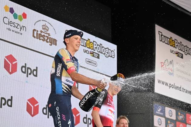 07-08-2025 Tour De Pologne; Tappa 04 Rybnik - Cieszyn; 2025, Soudal - Quick Step; Magnier, Paul; Cieszyn; 