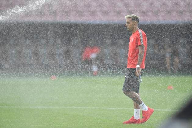 CFR Cluj - FC Braga, UEFA Europa League SC Braga players arrive to the stadium before the UEFA Europa League third qualifying round - first leg game between CFR Cluj and SC Braga, in Cluj Napoca, thursday, August 07, 2025. Alex Nicodim Imago Images Copyright: xAlexxNicodimx