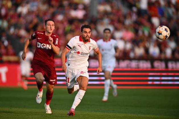 Football, EL Quali, CFR Cluj - Sporting Braga
