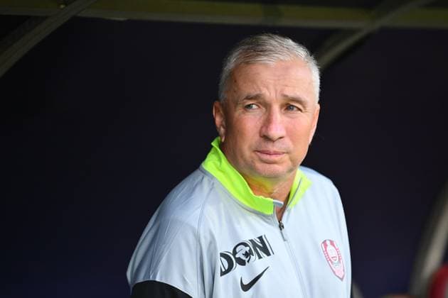 CFR Cluj - FC Braga, UEFA Europa League Dan Petrescu head coach of CFR Cluj in action during the UEFA Europa League third qualifying round - first leg game between CFR Cluj and SC Braga, in Cluj Napoca, thursday, August 07, 2025. Alex Nicodim Imago Images Copyright: xAlexxNicodimx