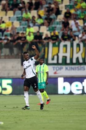 LARNAKA 07.08.2025 PIERWSZY MECZ III RUNDA ELIMINACYJNA LIGA EUROPY SEZON 2025 26: AEK LARNAKA - LEGIA WARSZAWA --- UEFA EUROPA LEAGUE THIRD QUALIFYING ROUND FIRST MATCH: AEK LARNACA - LEGIA WARSAW JEAN-PIERRE NSAME FOT. PIOTR KUCZA FOTOPYK NEWSPIX.PL --- newspix.pl POLAND OUT! 
