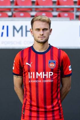 Leonardo Scienza FC Heidenheim, 08 GER, FC Heidenheim 1846, Football, 1 Bundesliga, Portraettermin 2025 2026, 07 08 2025, DFB DFL regulations prohibit any use of photographs as image sequences GER, FC Heidenheim 1846, Football, 1 Bundesliga, Portraettermin 2025 2026, 07 08 2025 Heidenheim Copyright: xEibner-Pressefoto RogerxBuerkex EP_RBE