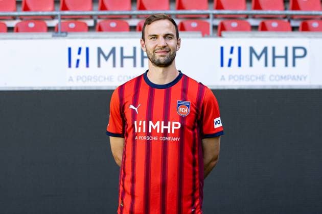 Benedikt Gimber FC Heidenheim, 05 GER, FC Heidenheim 1846, Football, 1 Bundesliga, Portraettermin 2025 2026, 07 08 2025, DFB DFL regulations prohibit any use of photographs as image sequences GER, FC Heidenheim 1846, Football, 1 Bundesliga, Portraettermin 2025 2026, 07 08 2025 Heidenheim Copyright: xEibner-Pressefoto RogerxBuerkex EP_RBE