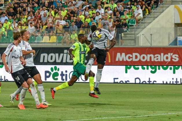 2025.08.07 Larnaka, Cypr pilka nozna Liga Europy kwalifikacje sezon 2025 2026 AEK Larnaka - Legia Warszawa N z Jean-Pierre Nsame Foto Wojciech Dobrzynski PressFocus PressFocus 2025.08.07 Larnaca, Cyprus Europa League second qualifying round season 2025 2026 AEK Larnaca - Legia Warsaw Credit: Wojciech Dobrzynski PressFocus PressFocus NEWSPIX.PL --- newspix.pl POLAND OUT! 