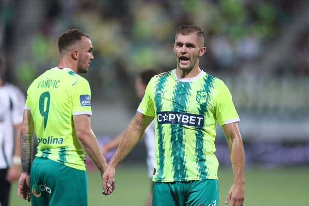 LARNAKA 07.08.2025 PIERWSZY MECZ III RUNDA ELIMINACYJNA LIGA EUROPY SEZON 2025 26: AEK LARNAKA - LEGIA WARSZAWA --- UEFA EUROPA LEAGUE THIRD QUALIFYING ROUND FIRST MATCH: AEK LARNACA - LEGIA WARSAW KAROL ANGIELSKI FOT. PIOTR KUCZA FOTOPYK NEWSPIX.PL --- newspix.pl POLAND OUT! 