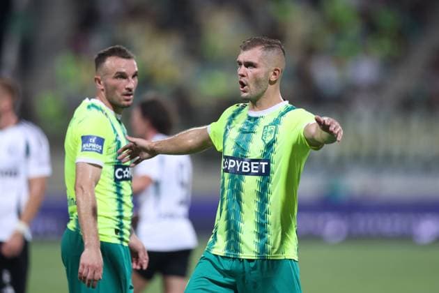 LARNAKA 07.08.2025 PIERWSZY MECZ III RUNDA ELIMINACYJNA LIGA EUROPY SEZON 2025 26: AEK LARNAKA - LEGIA WARSZAWA --- UEFA EUROPA LEAGUE THIRD QUALIFYING ROUND FIRST MATCH: AEK LARNACA - LEGIA WARSAW DJORDJE IVANOVIC KAROL ANGIELSKI FOT. PIOTR KUCZA FOTOPYK NEWSPIX.PL --- newspix.pl POLAND OUT! 