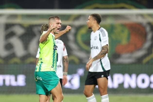 LARNAKA 07.08.2025 PIERWSZY MECZ III RUNDA ELIMINACYJNA LIGA EUROPY SEZON 2025 26: AEK LARNAKA - LEGIA WARSZAWA --- UEFA EUROPA LEAGUE THIRD QUALIFYING ROUND FIRST MATCH: AEK LARNACA - LEGIA WARSAW KAROL ANGIELSKI FOT. PIOTR KUCZA FOTOPYK NEWSPIX.PL --- newspix.pl POLAND OUT! 