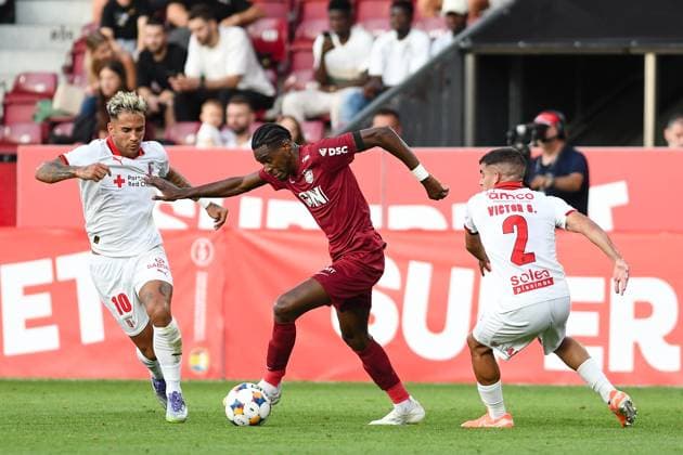 ROU, Cluj-Napoca: CFR 1907 Cluj goes against SC Braga The match counting for the Third qualifying round qualifying round of UEFA Europa League was disputed on August 7th 2025 on Dr Constantin Radulescu Stadium Copyright: xAncaxTepeix