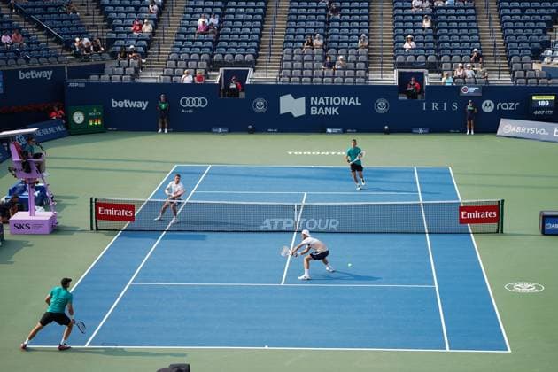 Tennis, ATP tournament in Toronto, doubles final