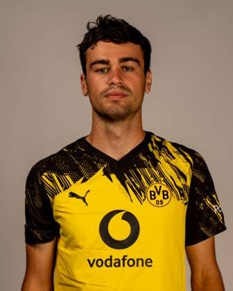 Borussia Dortmund 1 BL, portrait date 2025 2026 Borussia Dortmund 1 BL, portrait date 2025 2026 Giovanni Reyna Borussia Dortmund 1 BL, portrait date 2025 2026 Photo Borussia Dortmund Hendrik Deckers via Revierfoto Dortmund Training ground Hohenbuschei North Rhine-Westphalia Germany Poolfoto Borussia Dortmund Hendrik Deck ,EDITORIAL USE ONLY