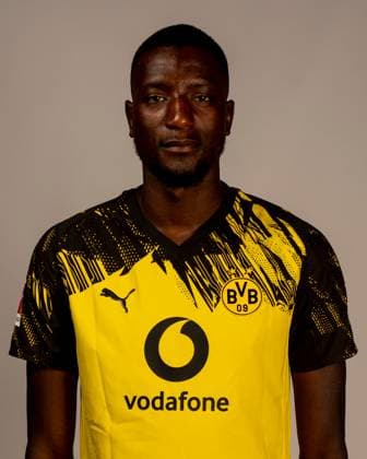 Borussia Dortmund 1 BL, portrait date 2025 2026 Borussia Dortmund 1 BL, portrait date 2025 2026 Serhou Guirassy Borussia Dortmund 1 BL, portrait date 2025 2026 Photo Borussia Dortmund Hendrik Deckers via Revierfoto Dortmund Training ground Hohenbuschei North Rhine-Westphalia Germany Poolfoto Borussia Dortmund Hendrik Deck ,EDITORIAL USE ONLY