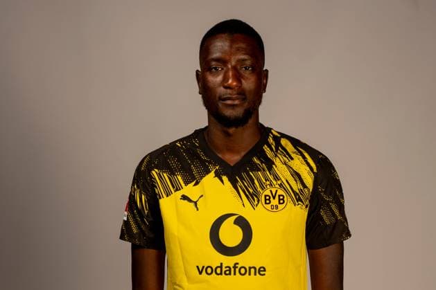 Borussia Dortmund 1 BL, portrait date 2025 2026 Borussia Dortmund 1 BL, portrait date 2025 2026 Serhou Guirassy Borussia Dortmund 1 BL, portrait date 2025 2026 Photo Borussia Dortmund Hendrik Deckers via Revierfoto Dortmund Training ground Hohenbuschei North Rhine-Westphalia Germany Poolfoto Borussia Dortmund Hendrik Deck ,EDITORIAL USE ONLY