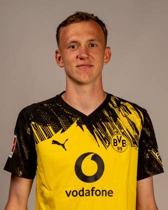 Borussia Dortmund 1 BL, portrait date 2025 2026 Borussia Dortmund 1 BL, portrait date 2025 2026 Maximilian Beier Borussia Dortmund 1 BL, portrait date 2025 2026 Photo Borussia Dortmund Hendrik Deckers via Revierfoto Dortmund Training ground Hohenbuschei North Rhine-Westphalia Germany Poolfoto Borussia Dortmund Hendrik Deck ,EDITORIAL USE ONLY