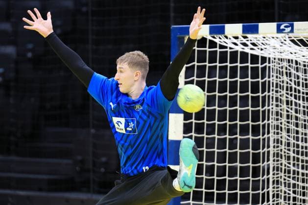 HANDBALL - HBL, Kiel, training camp GRAZ,AUSTRIA,08.AUG.25 - HANDBALL - HBL Handball-Bundesliga, THW Kiel, training. Image shows Leon Nowottny (Kiel).  GEPAxpictures xMarioxBuehner-Weinrauch