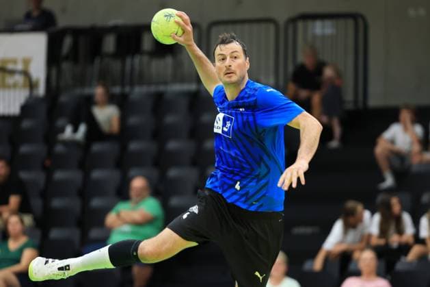 HANDBALL - HBL, Kiel, training camp GRAZ,AUSTRIA,08.AUG.25 - HANDBALL - HBL Handball-Bundesliga, THW Kiel, training. Image shows Domagoj Duvnjak (Kiel).  GEPAxpictures xMarioxBuehner-Weinrauch