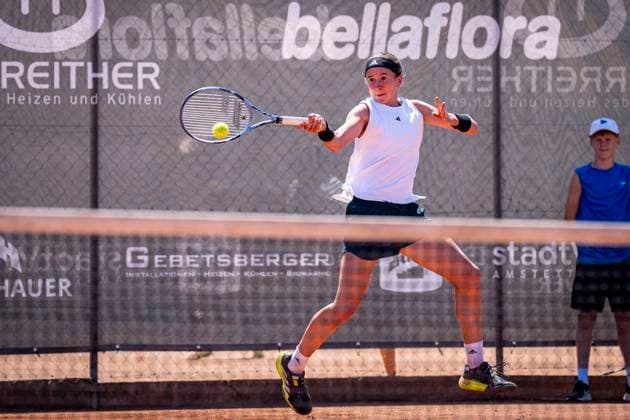 TENNIS - WTA, Tennis Damen Ladies Open Amstetten AMSTETTEN,AUSTRIA,08.AUG.25 - TENNIS - ITF World Tennis Tour, Ladies Open Amstetten. Image shows Nikola Bartunkova (CZE).  GEPAxpictures xKevinxHackner