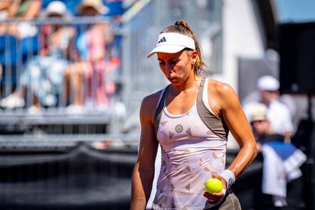 TENNIS - WTA, Tennis Damen Ladies Open Amstetten AMSTETTEN,AUSTRIA,08.AUG.25 - TENNIS - ITF World Tennis Tour, Ladies Open Amstetten. Image shows Julia Grabher (AUT).  GEPAxpictures xKevinxHackner