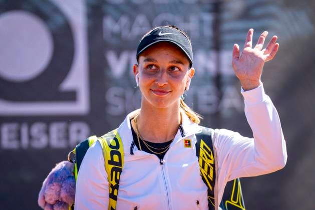 TENNIS - WTA, Tennis Damen Ladies Open Amstetten AMSTETTEN,AUSTRIA,08.AUG.25 - TENNIS - ITF World Tennis Tour, Ladies Open Amstetten. Image shows Tamara Korpatsch (GER).  GEPAxpictures xKevinxHackner