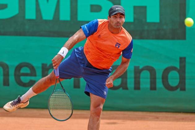 Tennis 1 Bundesliga FTC Palmengarten TC Bredeney 08 08 25, Hassan, Benjamin GER Bredeney ,